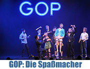 "Die Spassmacher" - die neue Show im GOP Varieté-Theater München vom 30. April bis 29. Juni 2014. (©Foto: Ingrid Grossmann)